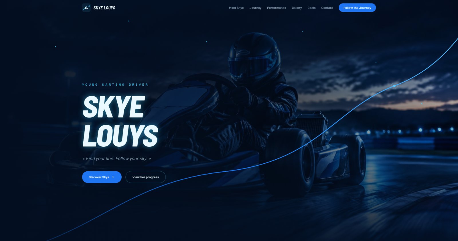 SKYE website homepage